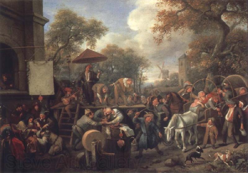 Jan Steen The Quack Norge oil painting art